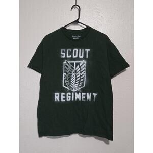 Attack on Titan Scout Regiment Graphic Tee Green Men’s L
